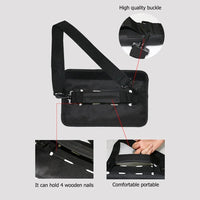 Borsa da Minigolf Garvee: Nylon Leggero e Resistente, Portatile Nera per Driving Range e Viaggi