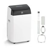 Garvee Condizionatore Portatile 10000 BTU 3 in 1 Raffrescamento Deumidificatore e Ventilatore Compatto con Telecomando e Ruote per Casa - Top Nero