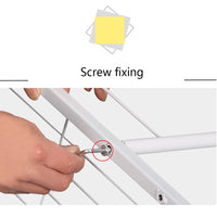 Supporto per piante Garvee, 8 ripiani, metallo, antiscivolo, mensola angolare impermeabile per soggiorno, balcone, giardino, nero