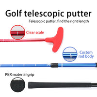 Garvee Putter Telescopico Regolabile In Alluminio Resistente Antiscivolo Ambidestro Per Golfisti Avanzati