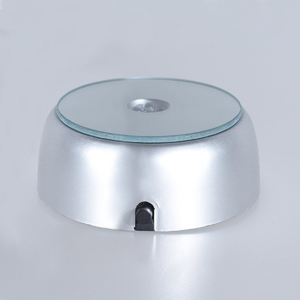 Base luminosa a LED Garvee, sottobicchiere per bicchieri da cocktail con cambio colore graduale, luce bianca, materiale robusto, per feste