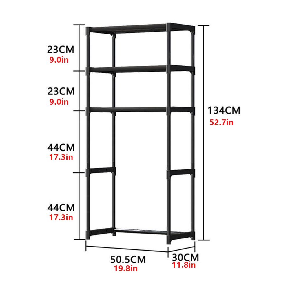 Mensola da bagno Garvee a 3 livelli sopra il WC, in acciaio inossidabile, compatta, bianca per bagno e balcone