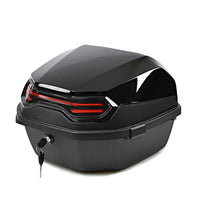 Custodia per moto Garvee, supporto universale con serratura, robusta custodia in metallo resistente alle intemperie per motociclette elettriche in città