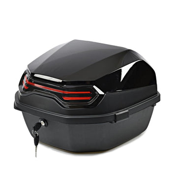 Custodia per moto Garvee, supporto universale con serratura, robusta custodia in metallo resistente alle intemperie per motociclette elettriche in città