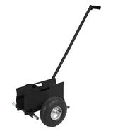 Garvee Carrello per Pannelli Heavy Duty con Manico Esteso 39", Ruote Gomma Solida 10", Telaio Acciaio Rinforzato, Morsetto Regolabile per Trasporto Pannelli e Porte 660 LBS - Black