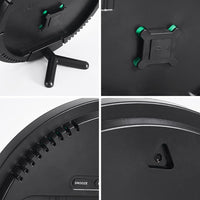 Orologio da parete digitale Garvee con ampio schermo, luminosità regolabile, telecomando per soggiorno, visualizzazione della temperatura, sveglia elettronica