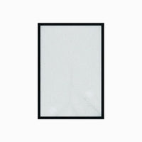 GARVEE Copertura magnetica per acquario nera 40x25cm - Protezione contro i salti dei pesci, materiale robusto, facile da pulire