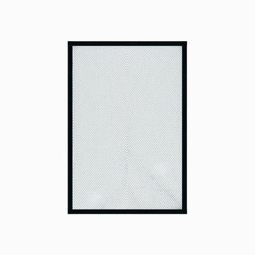 GARVEE Copertura magnetica per acquario nera 40x25cm - Protezione contro i salti dei pesci, materiale robusto, facile da pulire