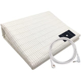 Garvee Set Biancheria da Letto Antistatico con Cavo di Messa a Terra - 95% Cotone, 5% Filo d'Argento - 153x203 cm, Spina EU - Per Camera da Letto Moderna