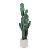 Garvee Pianta Cactus Finta Alta UV Resistente in Materiale EVA per Decorazione Interni Casa Ufficio Verde Realistica Bassa Manutenzione