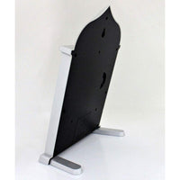 Orologio da parete con calendario Azan e preghiera musulmana Garvee con allarme, display LCD, argento, per uso domestico, senza batteria