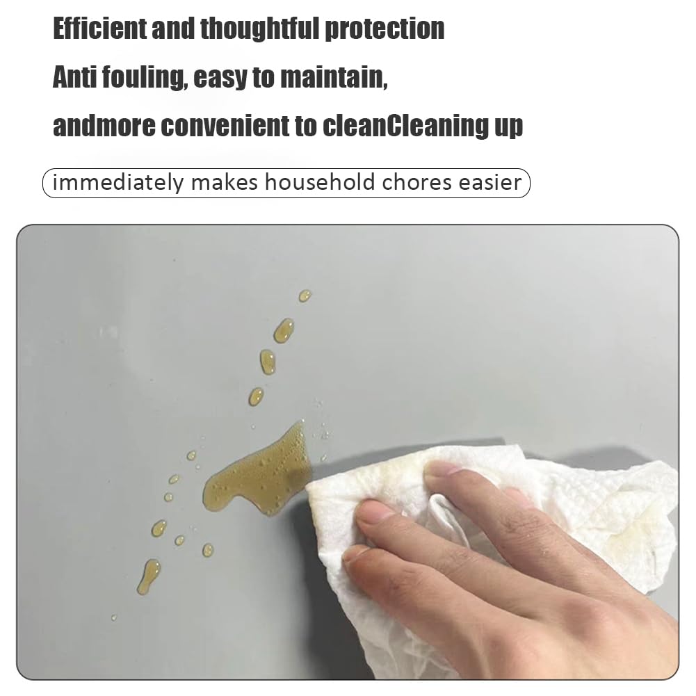 Tappetino/copri-appendiabiti in silicone Garvee per lavatrice, 50x60 cm, nero, antiscivolo, impermeabile