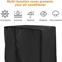 Garvee Składany Pokrowiec Auf Bieżnię Tessuto Oxford impermeabile Antipolvere Protezione UV 95x75x160 cm Protezione esterna
