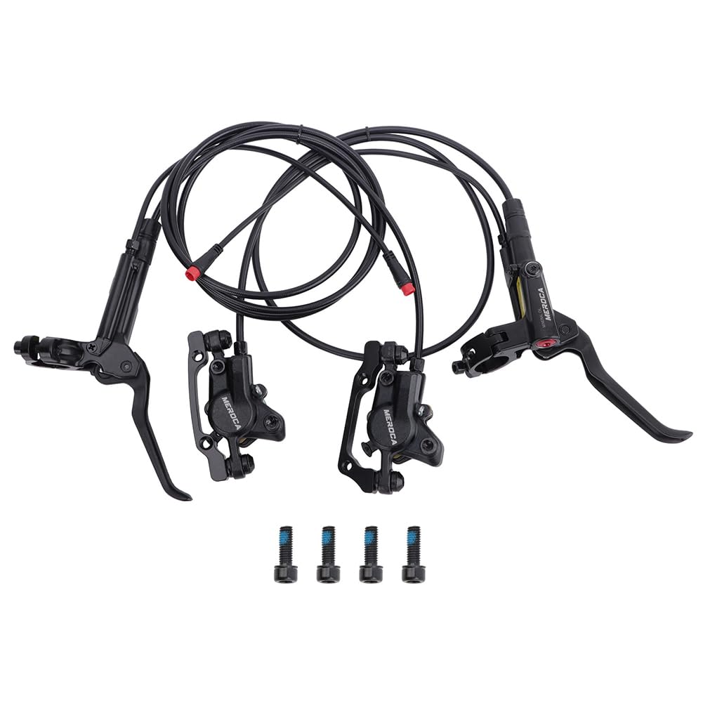 Kit freno idraulico per bicicletta Garvee, freno a disco a doppio pistone, freno a olio in lega di alluminio per bici elettriche fuoristrada e città