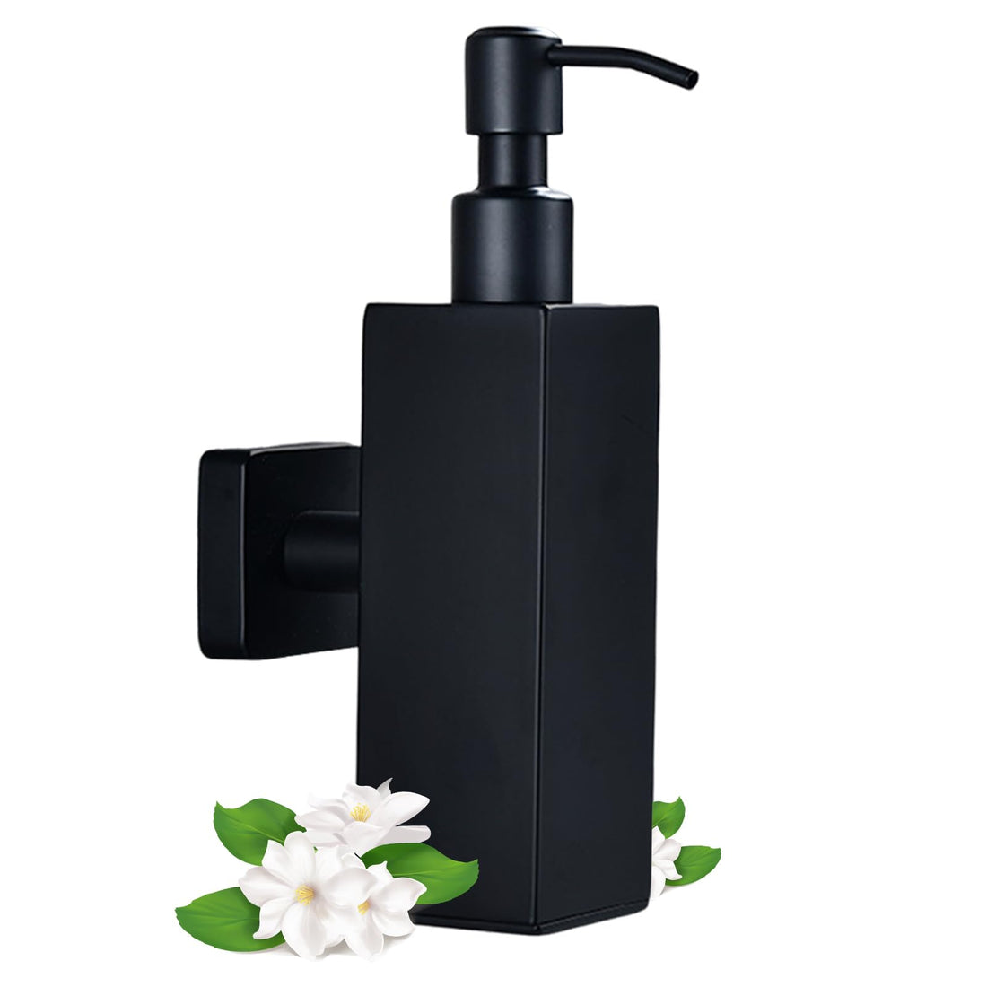 Dispenser di sapone manuale da parete Garvee, ricaricabile con dispenser di shampoo e bagnoschiuma per bagno e cucina, igienico, salvaspazio