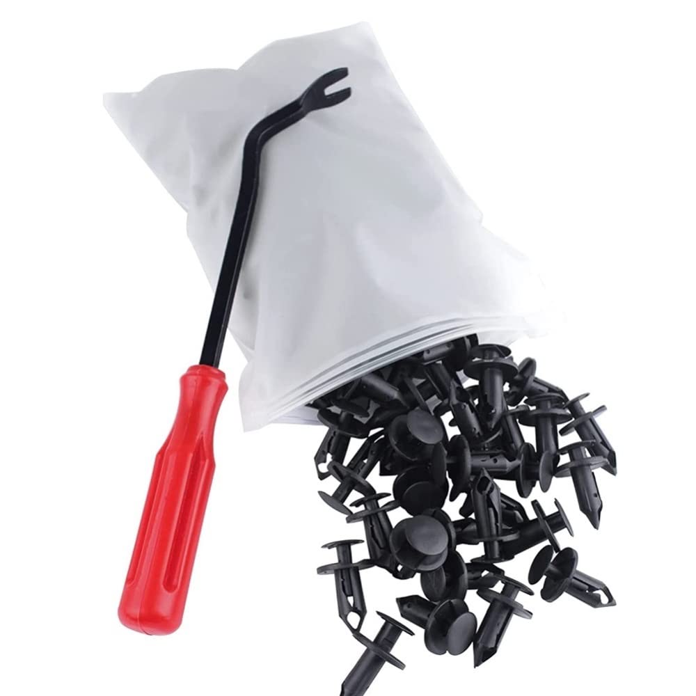 Rivetti di fissaggio Garvee per carrozzeria ATV UTV, clip a pressione, 120 pezzi, in plastica robusta, per veicoli fuoristrada, Polaris RZR Ranger Suzuki King Quad