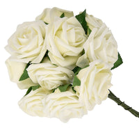 Scatola di rose artificiali Garvee con 25 rose di sapone blu e rosse, schiuma di lattice, regalo romantico per San Valentino e festa della mamma