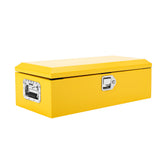 Cassettiera per Camion Garvee in Acciaio Resistente Impermeabile con Serratura e Maniglia - Ideale per Pickup, Rimorchi, Camper - Giallo