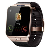 Garvee Orologio Fitness Tracker con Schermo HD 1,56" Bluetooth Monitor Sonno ABS Nero/Oro per Sport e Quotidiano - Gold