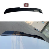 Garvee Auto Rear Wing Cover Spoiler posteriore tipo Pasta con targhetta, parti modificate, leggero, nero - Nero