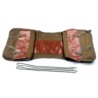 Garvee Satteltasche Motorrad Wasserdicht Canvas Große Kapazität Schnellverschluss Robust Universell Adventure Sportbikes