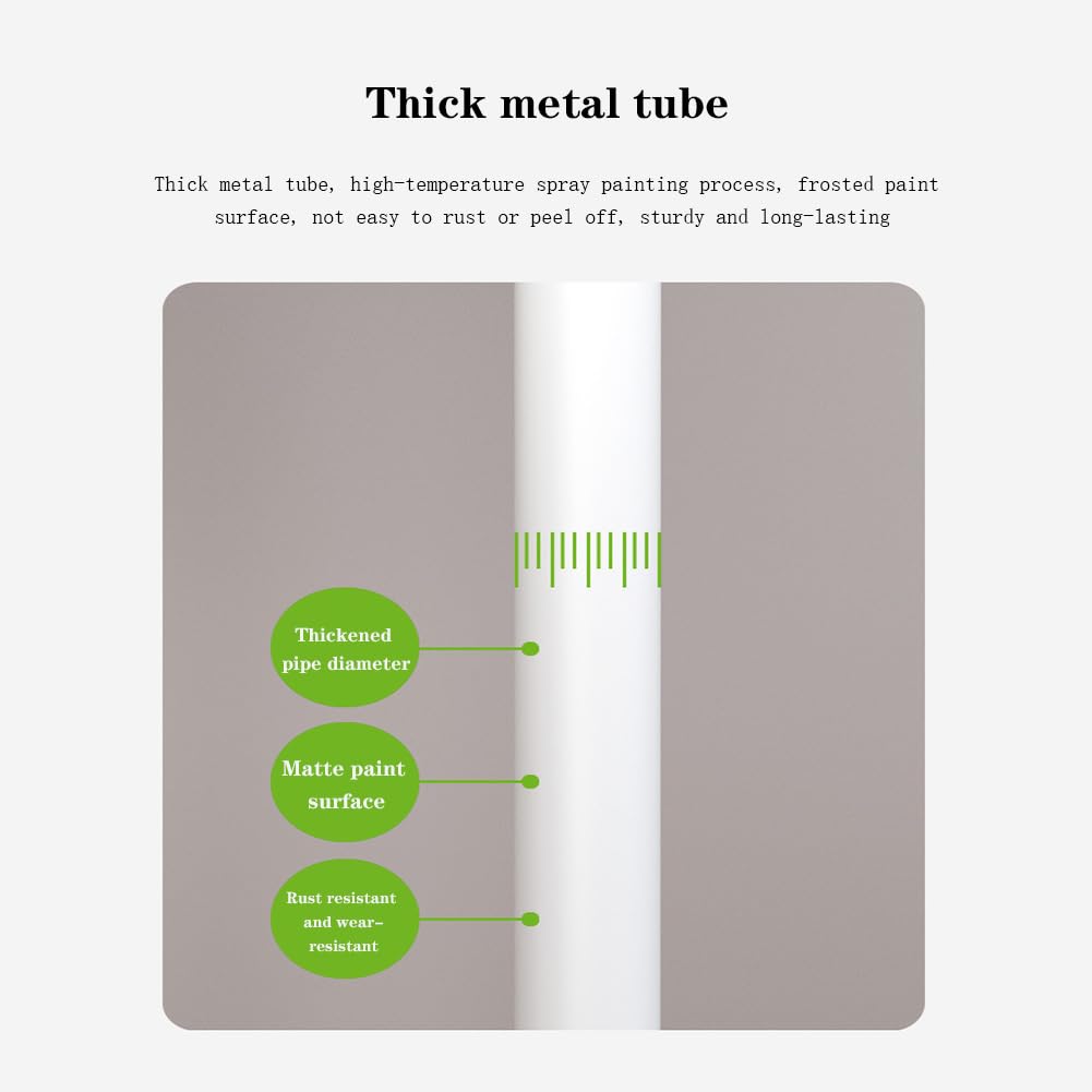 Garvee Portavasi in metallo angolare a 3 ripiani, pieghevole, antiruggine, regolabile in altezza, per balcone, soggiorno, 64 cm, grigio