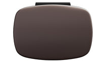 Garvee 13,2+2,6 Gal Set di bidoni in metallo antiruggine con coperchio, meccanismo a pedale, per cucina e bagno, marrone, compatto, ergonomico