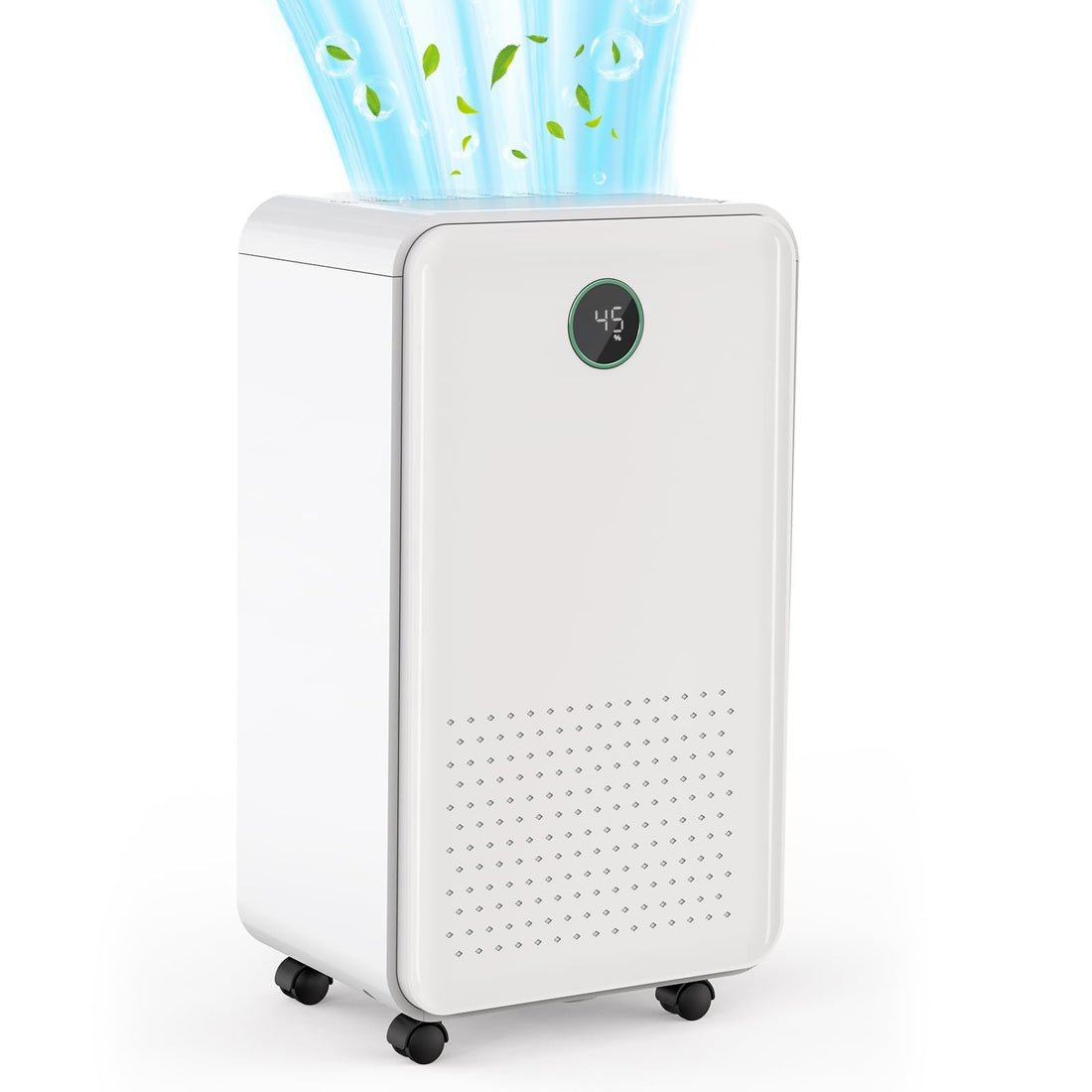 Deumidificatore elettrico GARVEE da 16 litri, display digitale, modalità intelligente, tubo di scarico, funzione di asciugatura del bucato, timer 24 ore - contro umidità e muffa, deumidificatore extra silenzioso per casa, bagno e cantina