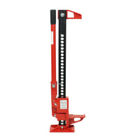 Cric agricolo Garvee High Lift da 33" e 3 tonnellate di capacità, in acciaio, compatto, per auto, camion, ATV, SUV, altezza regolabile da 6" a 27,5"
