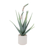 Garvee Pianta Artificiale di Cactus Alta UV Resistente in EVA per Interni e Uffici Verde Realistica Bassa Manutenzione