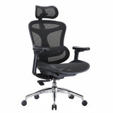 Garvee Sedia Ufficio Ergonomica Con Supporto Lombare Dinamico, Braccioli 3D Regolabili, Mesh Traspirante, Design Big & Tall, Base Alluminio, Casa E Ufficio