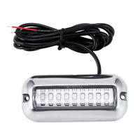 Garvee Luci Marine 27 LED Sottomarine per Barca, Acciaio Inox, Ideali per Pesca Notturna e Yachting, 2 Pezzi, Argento