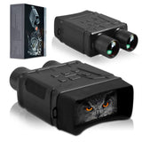 Dispositivo per la visione notturna Garvee R6 Binocolo digitale a infrarossi con portata di 300 m, per caccia, osservazione e sorveglianza, nero