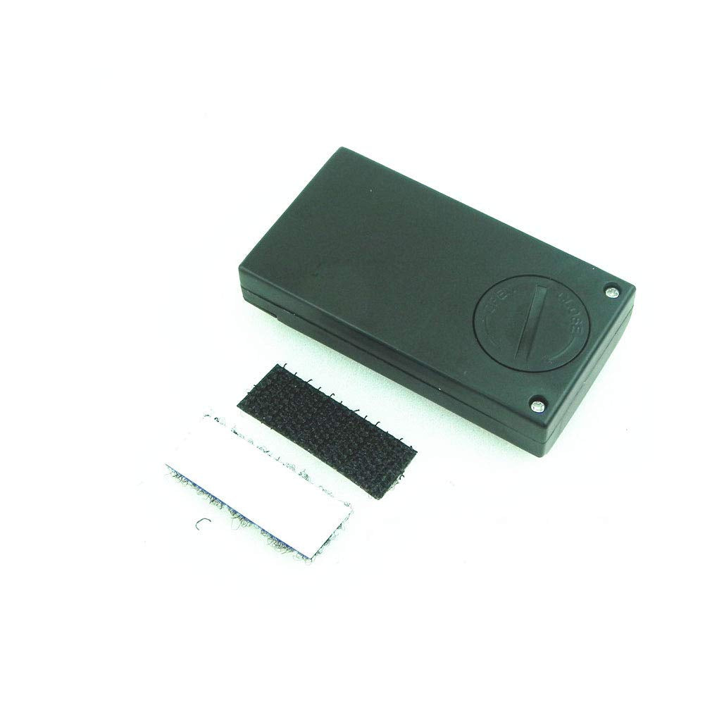 Orologio digitale per auto Garvee con calendario e termometro, angolo regolabile, plastica, luminoso, per cruscotto e ufficio