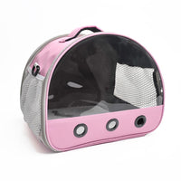 Garvee Borsa da trasporto piccola per porcellini d'India, borsa da viaggio portatile per criceti, conigli, ricci, petauri dello zucchero, adatta a più animali domestici, dimensioni compatte, rosa