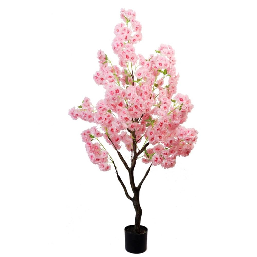 Albero di ciliegio artificiale Garvee da 150 cm, realistico, facile da pulire, rami regolabili, plastica, decorativo per matrimoni e casa