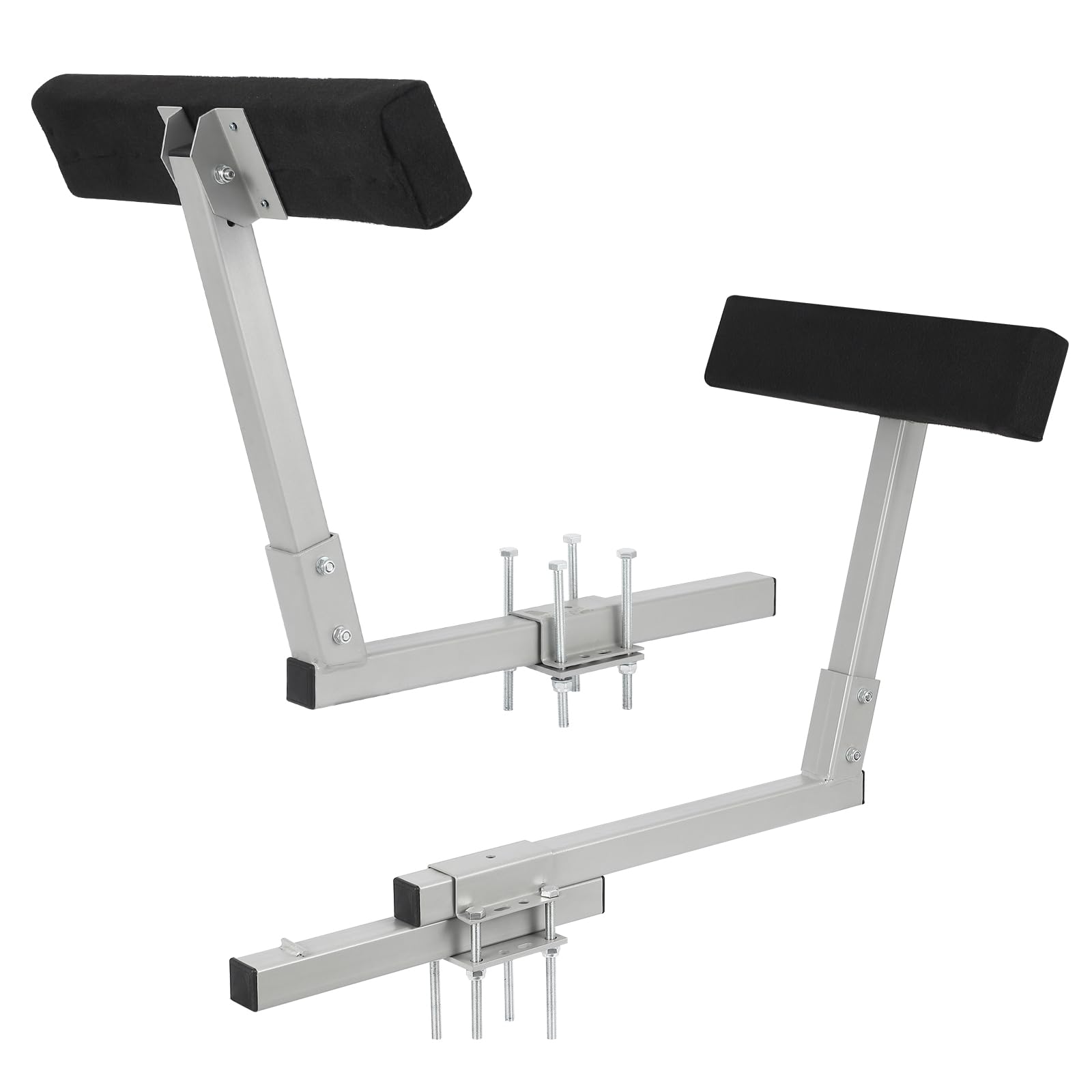 Guida per rimorchi per barche Garvee 2 persone da 20 pollici in acciaio flessibile e robusto con rivestimento in moquette per rimorchi con canale a C con trave alta, caricamento sicuro