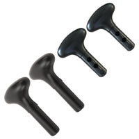 Impugnature per pagaia Garvee con impugnatura a T, confezione da 2, ergonomiche, in PVC, di ricambio, nere
