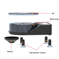 Mangiatoia automatica per pesci Garvee ricaricabile - Timer per acquario con USB - Per pesci piccoli e medi fino a 15 cm, vari tipi di cibo