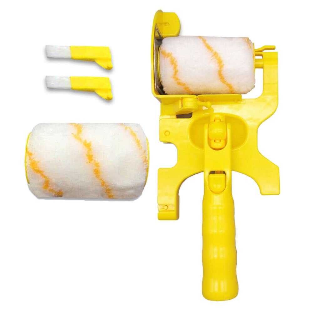 Garvee Paint Edger Rullo Pennello Multifunzionale Acrilico e ABS per Pareti, Soffitti, Angoli, 12" x 5" x 2,5", Ergonomico
