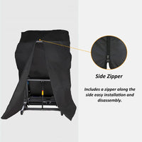 Garvee Składany Pokrowiec Na Bieżnię - Pyłoszczelny, Wodoodporny Oxford Tkanina, protezione esterna, 80x60x150 cm, nero