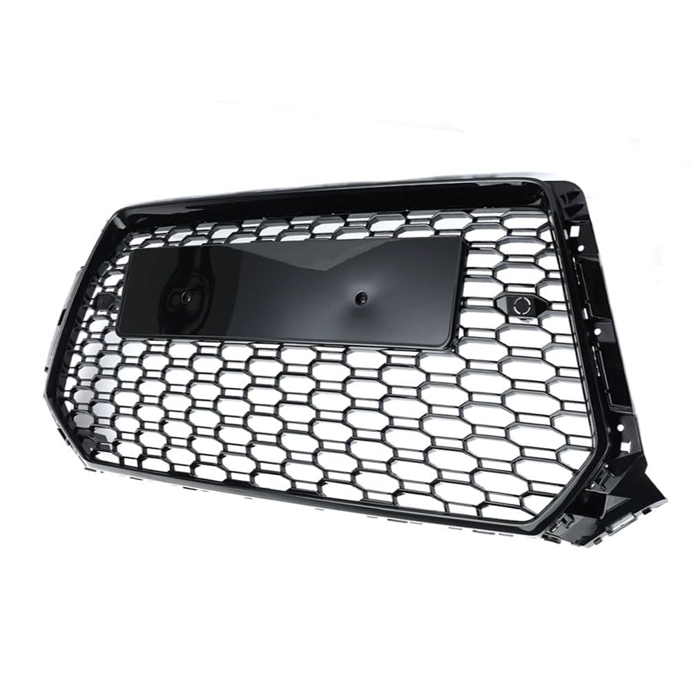 Garvee Griglia Anteriore a Nido d'Ape per A4L RS4 2017-2019, Telaio Resistente, Design Sportivo, ABS, Versione Europea, Nero