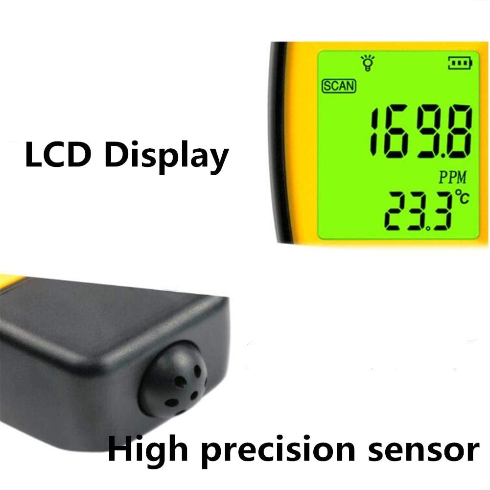 Rilevatore di Gas Garvee AS8700A Alta Precisione e Risposta Rapida - Regalo Perfetto per la Festa del Papà, Uso Domestico e Industriale