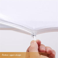 Garvee Wedding Arch Cover Set 3 pezzi in spandex con cerniera per feste e cerimonie Neutro