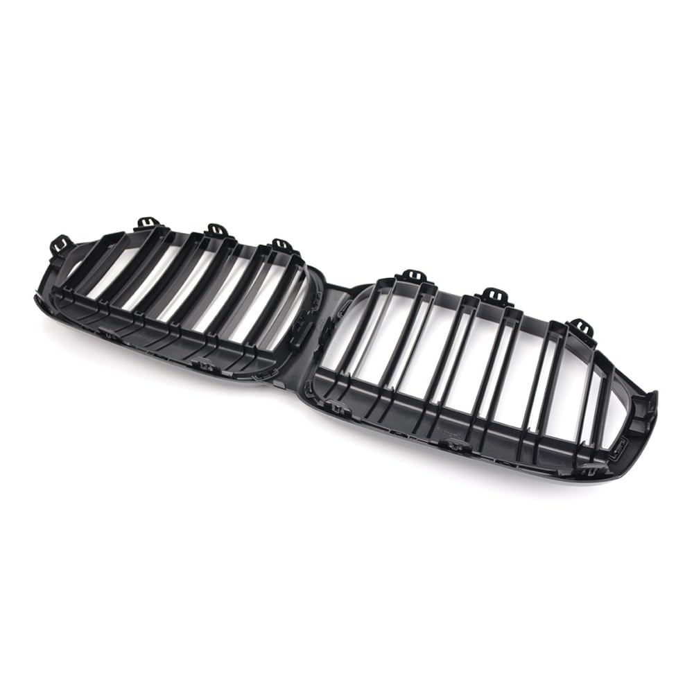 Griglia anteriore Garvee Auto con doppi montanti per X1 F48 F49 2020-2022, plastica ABS, nera, paraurti anteriore, resistente alle intemperie, raffreddamento migliorato