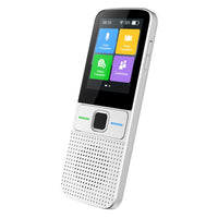 Garvee Traduttore istantaneo portatile 137 lingue Hotspot WiFi Offline 12 lingue Traduzione con telecamera bidirezionale Viaggi Shopping