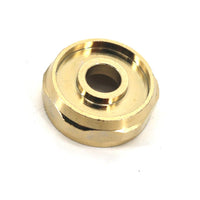 Garvee Set 12 Pulsanti per Tromba in Ottone con Intarsio Turchese - Accessori per Strumenti a Fiato, Montaggio Facile, Design Elegante, Colore Naturale