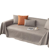 Copridivano Garvee 90x210cm Grigio Chiaro - Resistente e Antiscivolo - Impermeabile - Soggiorno - Stile Moderno