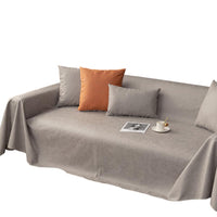Copridivano Garvee 90x210cm Grigio Chiaro - Resistente e Antiscivolo - Impermeabile - Soggiorno - Stile Moderno