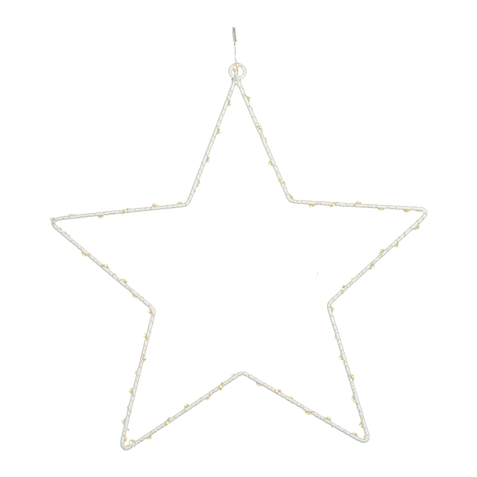 Garvee Star String Lights LED bianco caldo a batteria per camera da letto e giardino 31x33 cm luce soffusa
